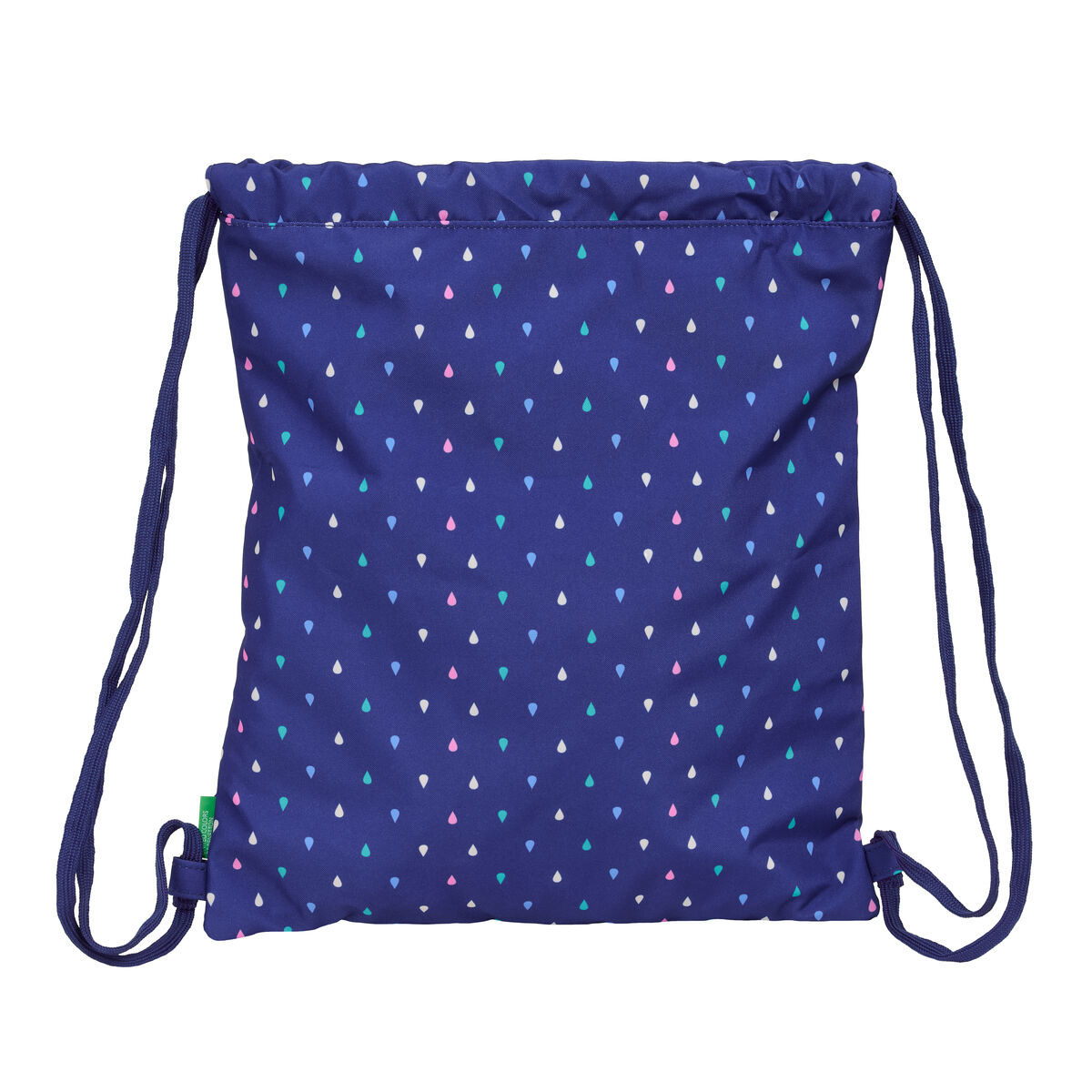 Backpack with Strings Benetton Drop Multicolour 35 x 40 x 1 cm