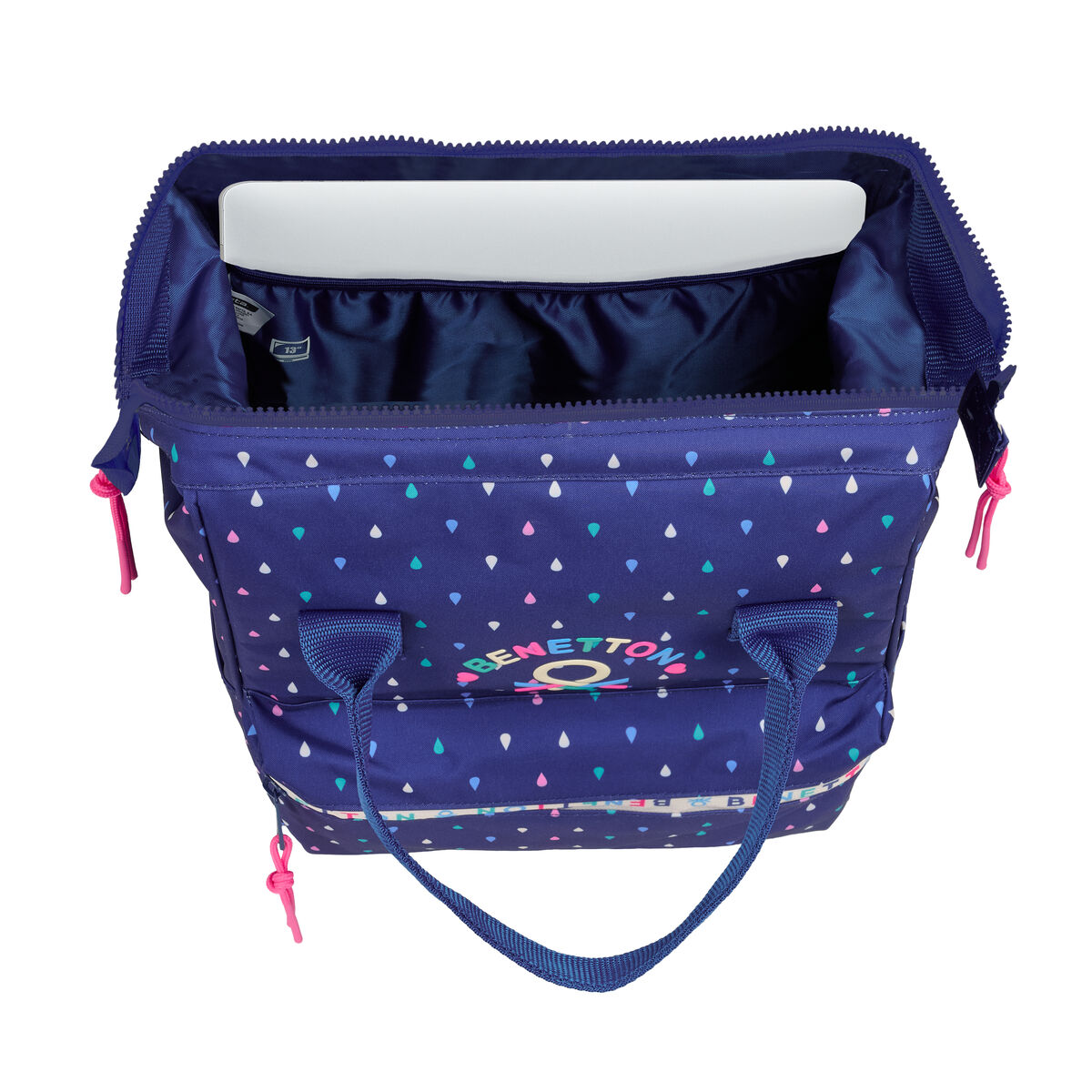 School Bag Benetton benetton Multicolour 27 x 40 x 19 cm