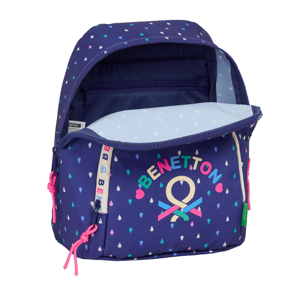 Rucksack Benetton Drop Multicolour 25 x 30 x 13 cm