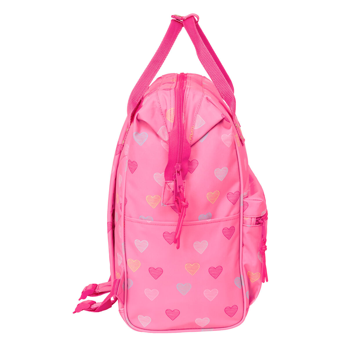 School Bag Benetton benetton Pink 27 x 40 x 19 cm