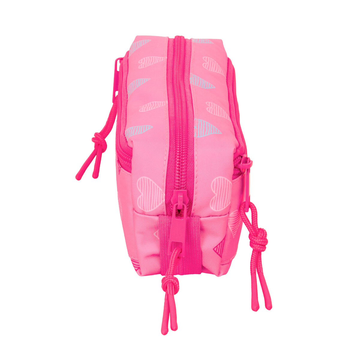 Holdall Benetton Heart Pink 22 x 8,5 x 6 cm