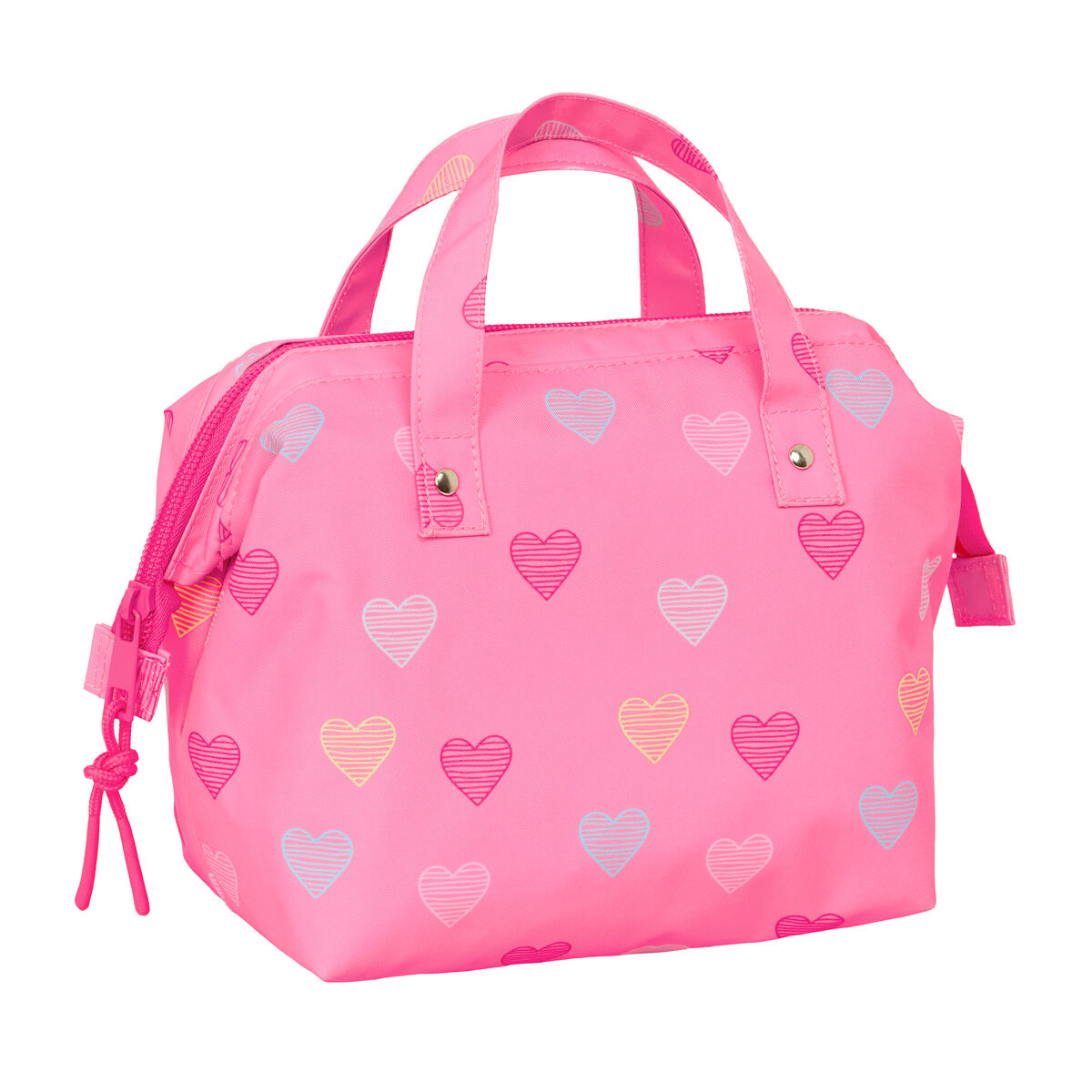 Travel Vanity Case Benetton Heart Pink 26.5 x 17.5 x 12.5 cm