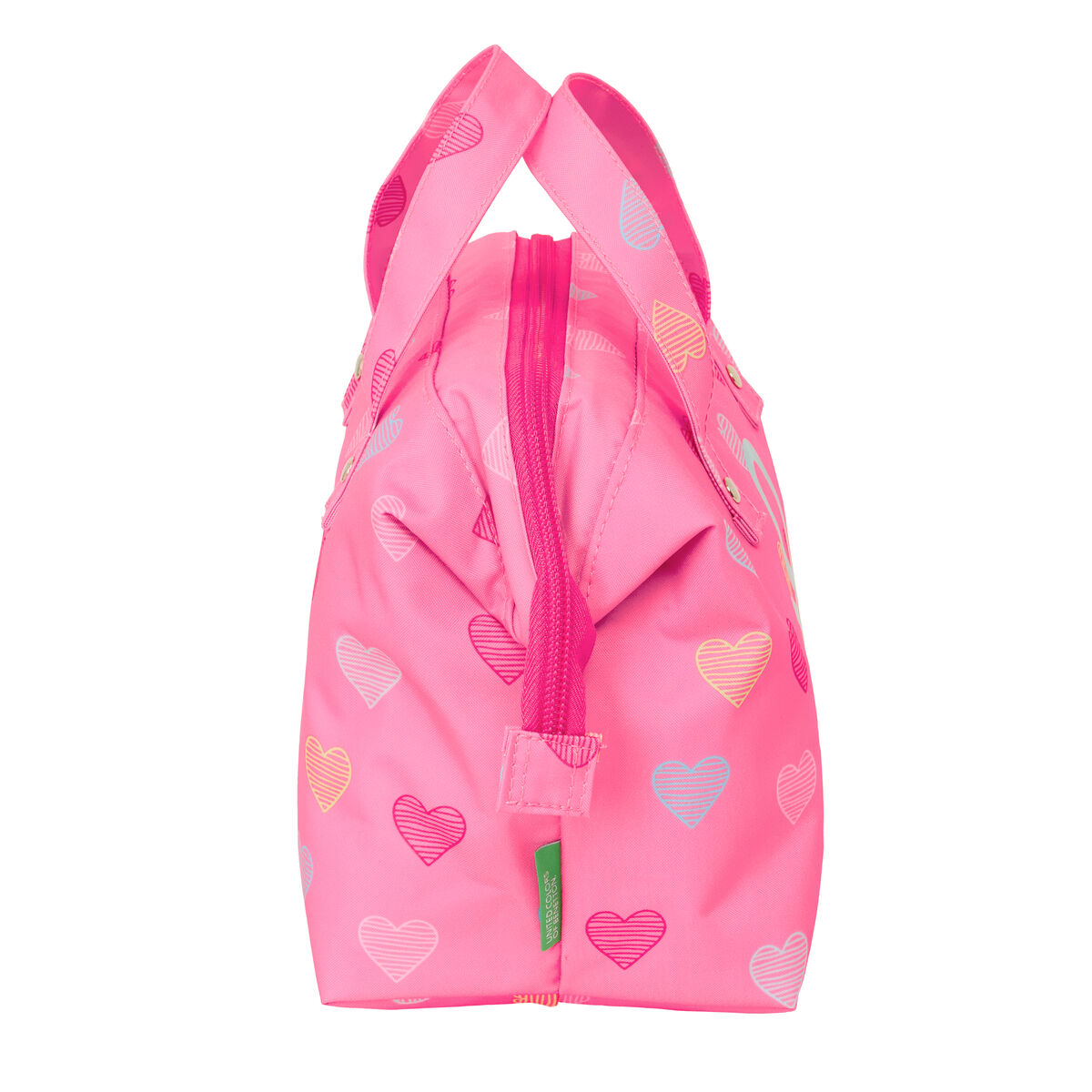 Travel Vanity Case Benetton Heart Pink 26.5 x 17.5 x 12.5 cm