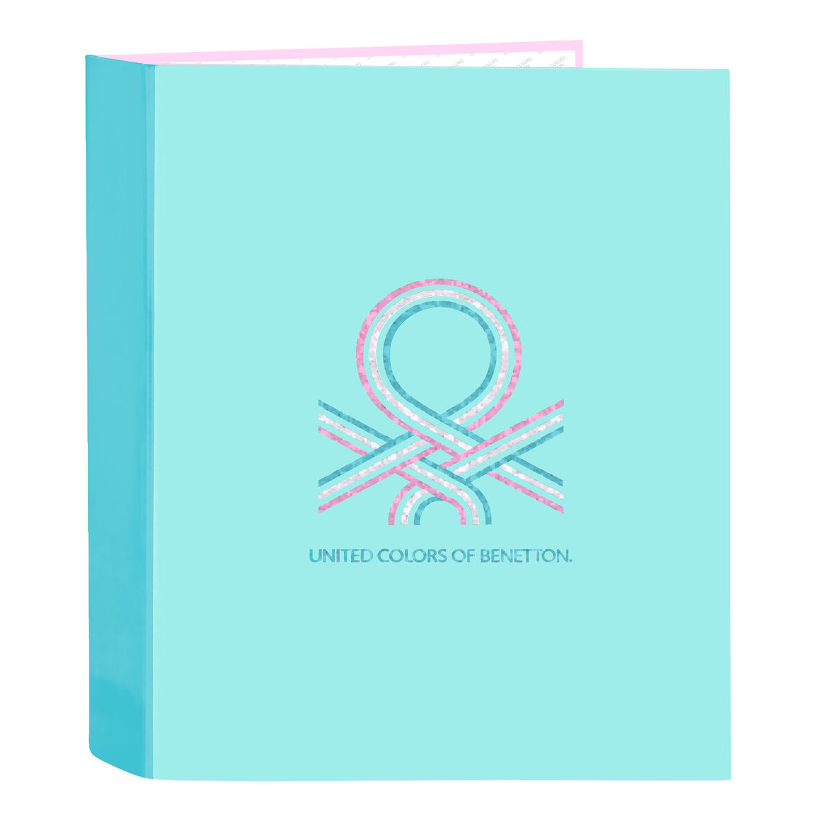 Ring binder Benetton Dolce Multicolour A4 27 x 33 x 6 cm Ring binder Benetton Dolce Multicolour A4 27 x 33 x 6 cm