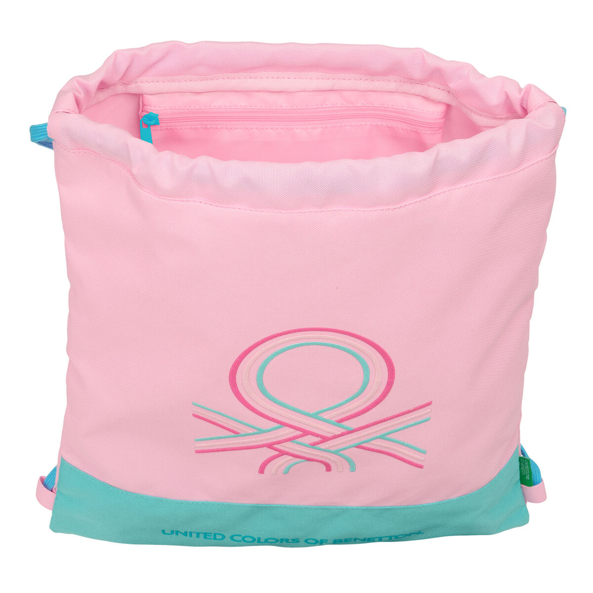 Backpack with Strings Benetton Dolce Multicolour 35 x 40 x 1 cm