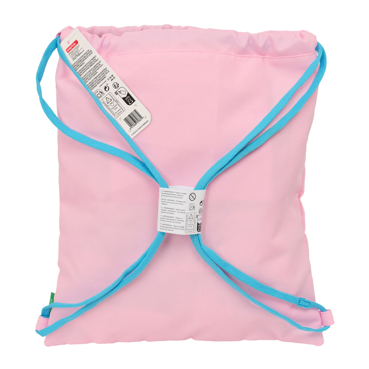 Backpack with Strings Benetton Dolce Multicolour 35 x 40 x 1 cm