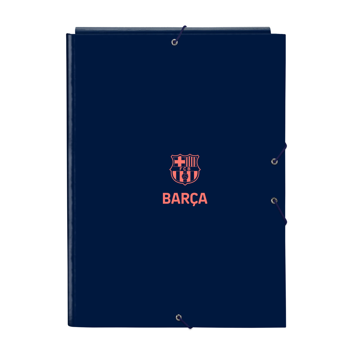 Ring binder F.C. Barcelona Navy Blue A4 26 x 33.5 x 2.5 cm