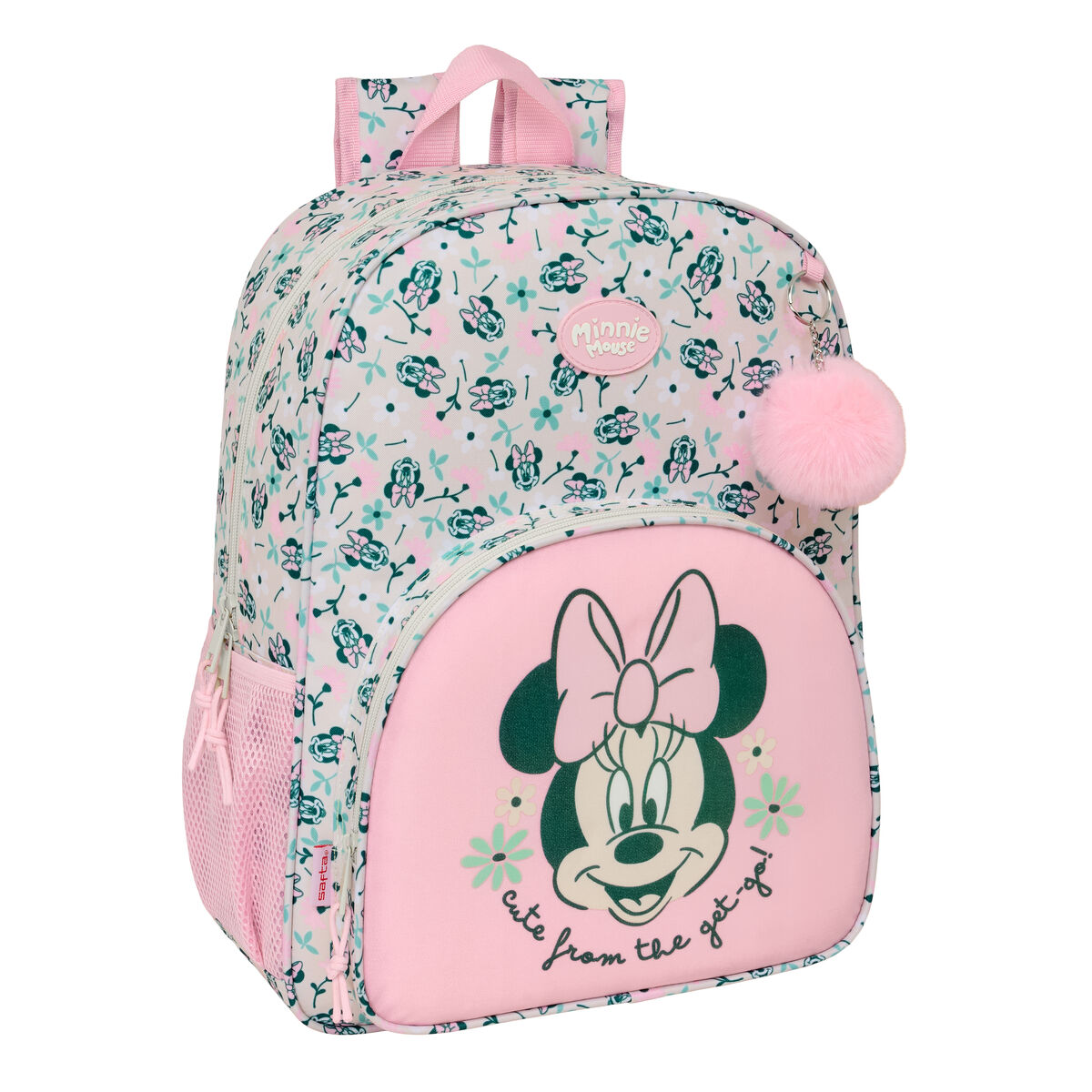 Schoolrugzak Minnie Mouse Minty Roze 33 x 42 x 14 cm