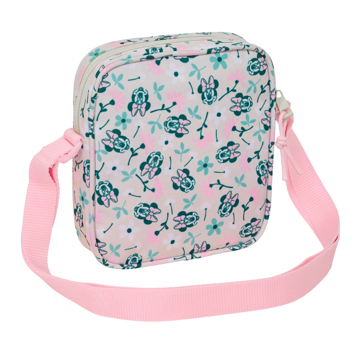 Schoudertas Minnie Mouse Minty Roze 16 x 18 x 4 cm