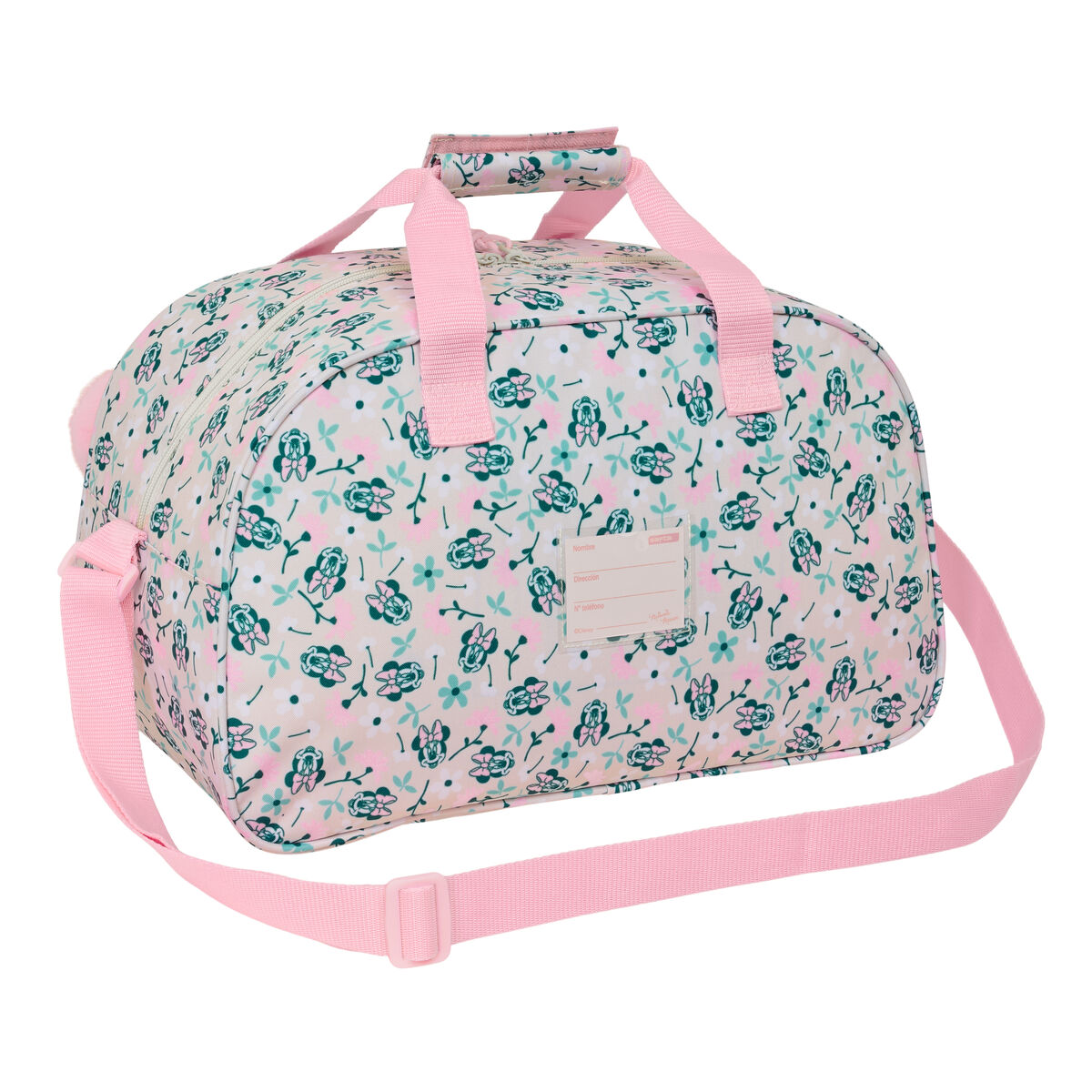 Sports bag Minnie Mouse Minty Pink 40 x 24 x 23 cm
