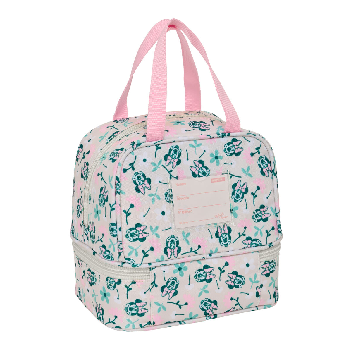 Thermische Snacktas Minnie Mouse Minty Roze 20 x 20 x 15 cm