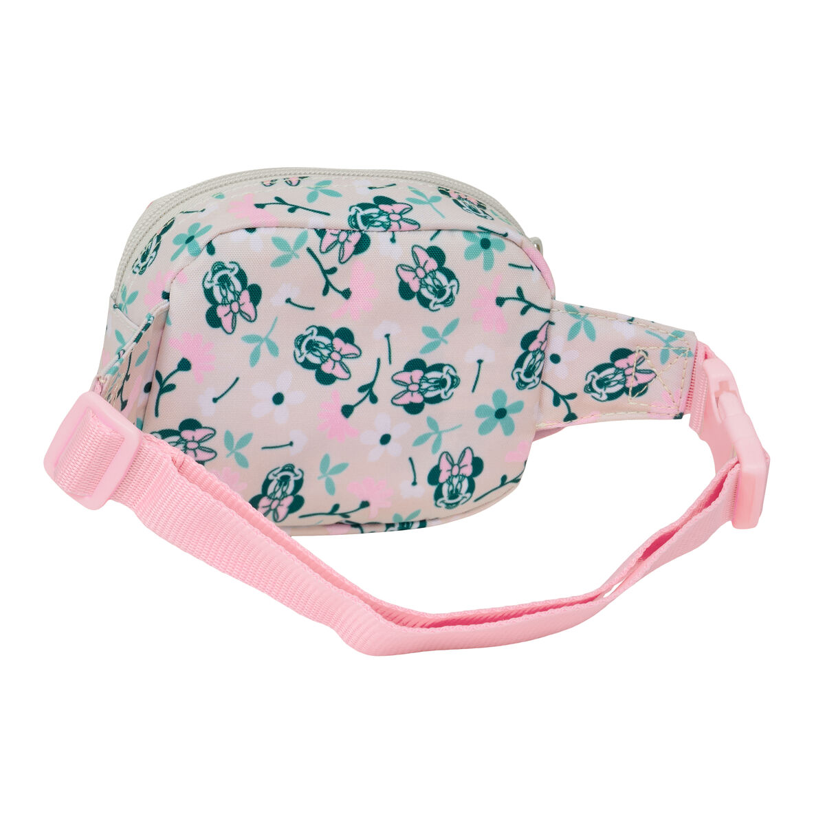 Belt Pouch Minnie Mouse Minty Pink 14 x 11 x 4 cm