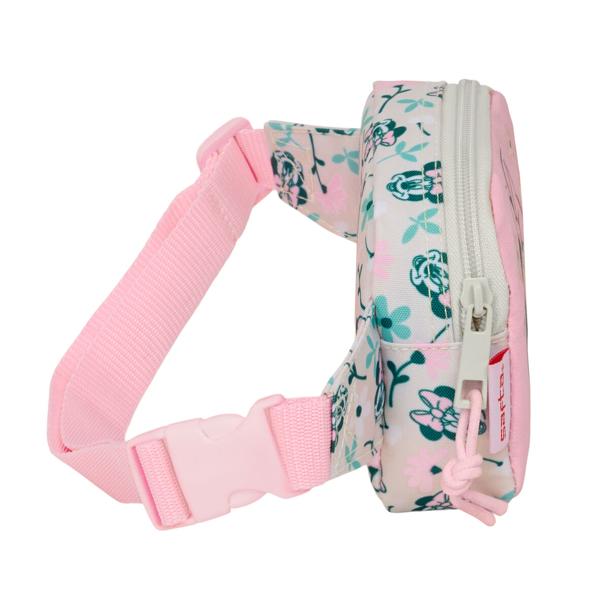 Belt Pouch Minnie Mouse Minty Pink 14 x 11 x 4 cm