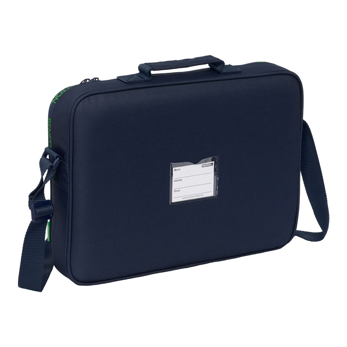 School Bag Benetton Together Navy Blue 38 x 28 x 6 cm
