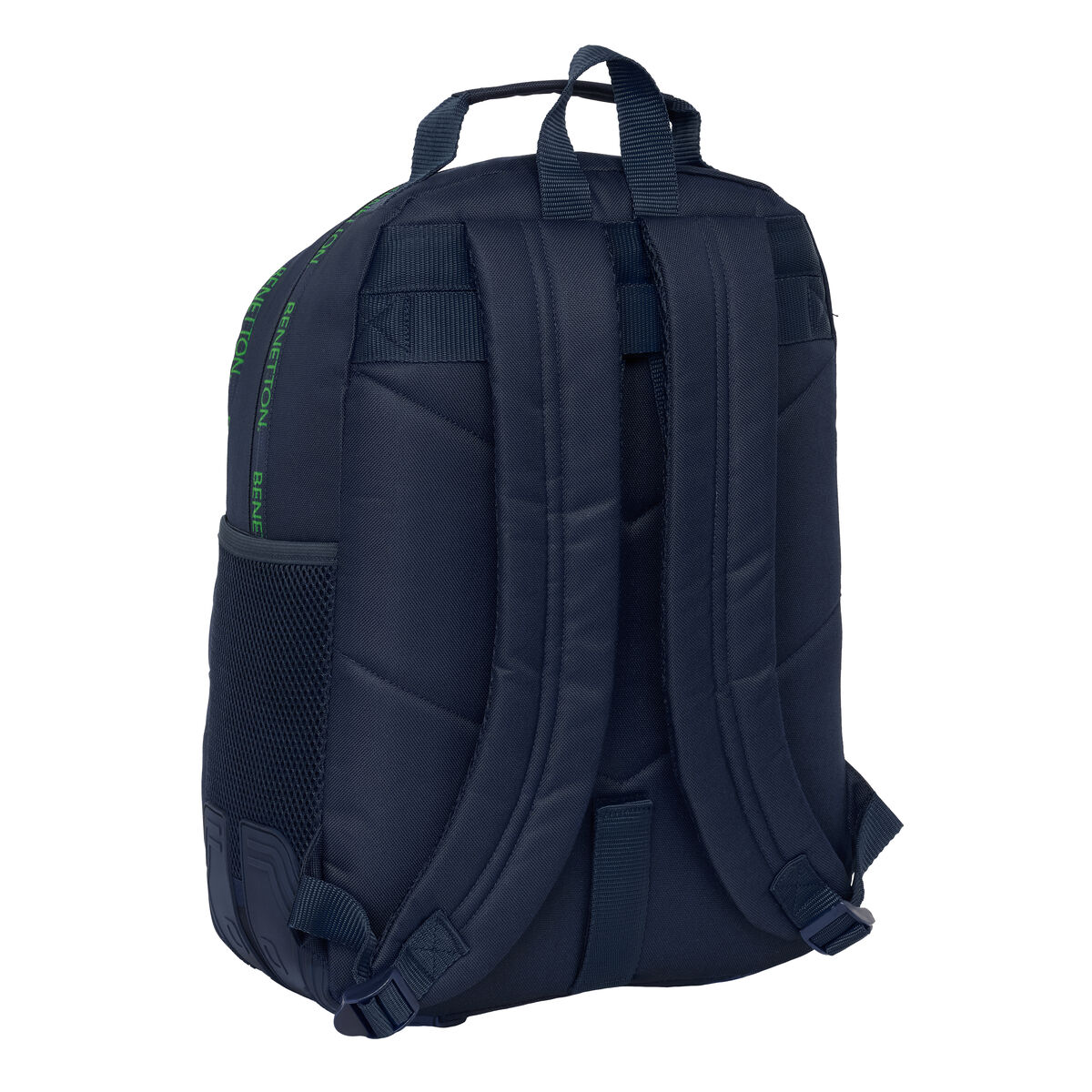 School Bag Benetton Together Navy Blue 32 x 42 x 15 cm