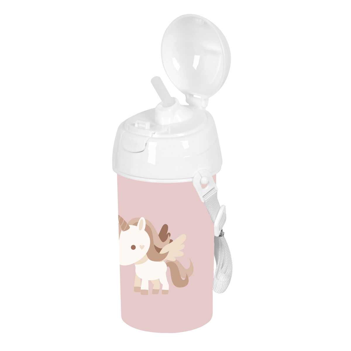 Water bottle Safta Unicornio PVC 500 ml