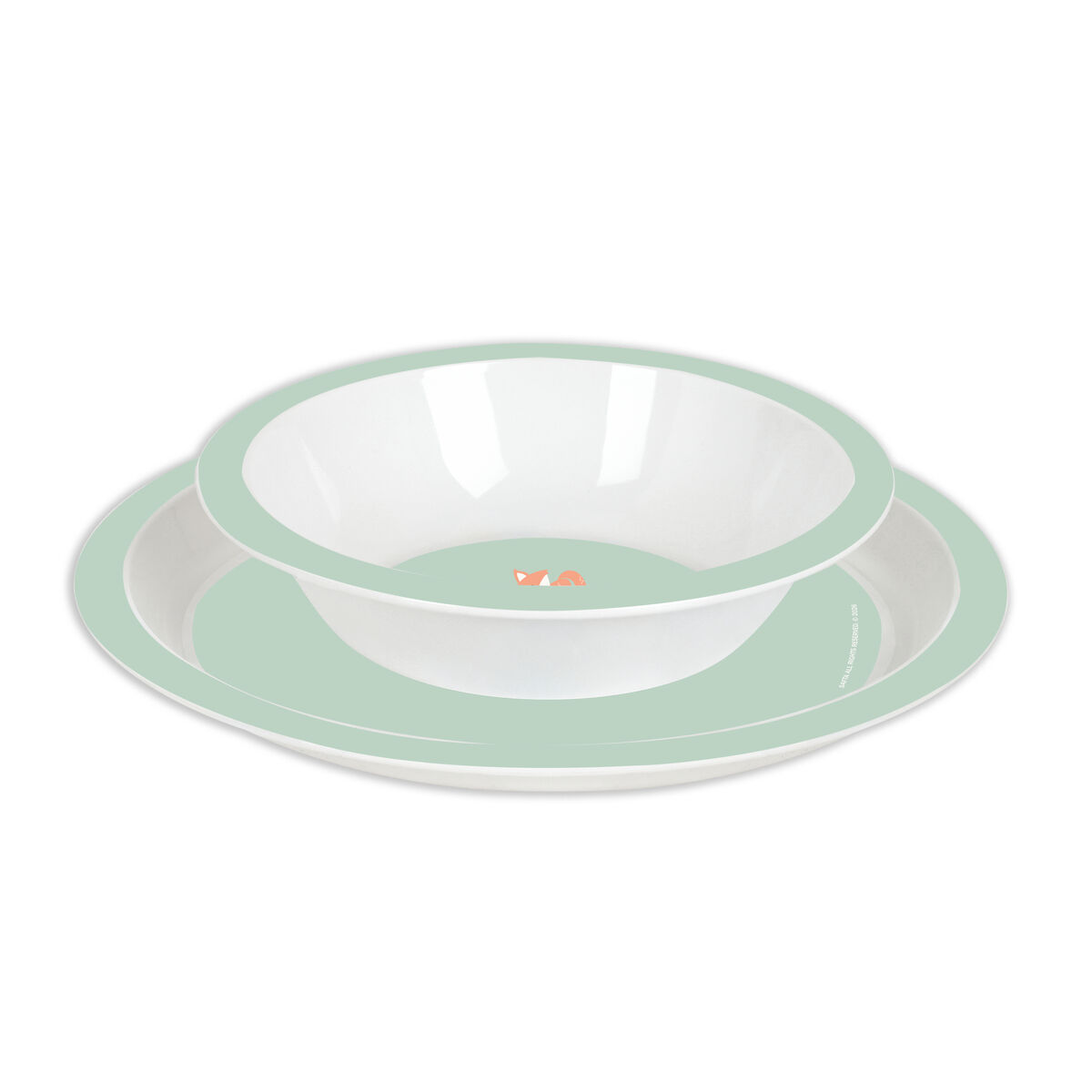 Kinderservies Safta Zorrito PVC