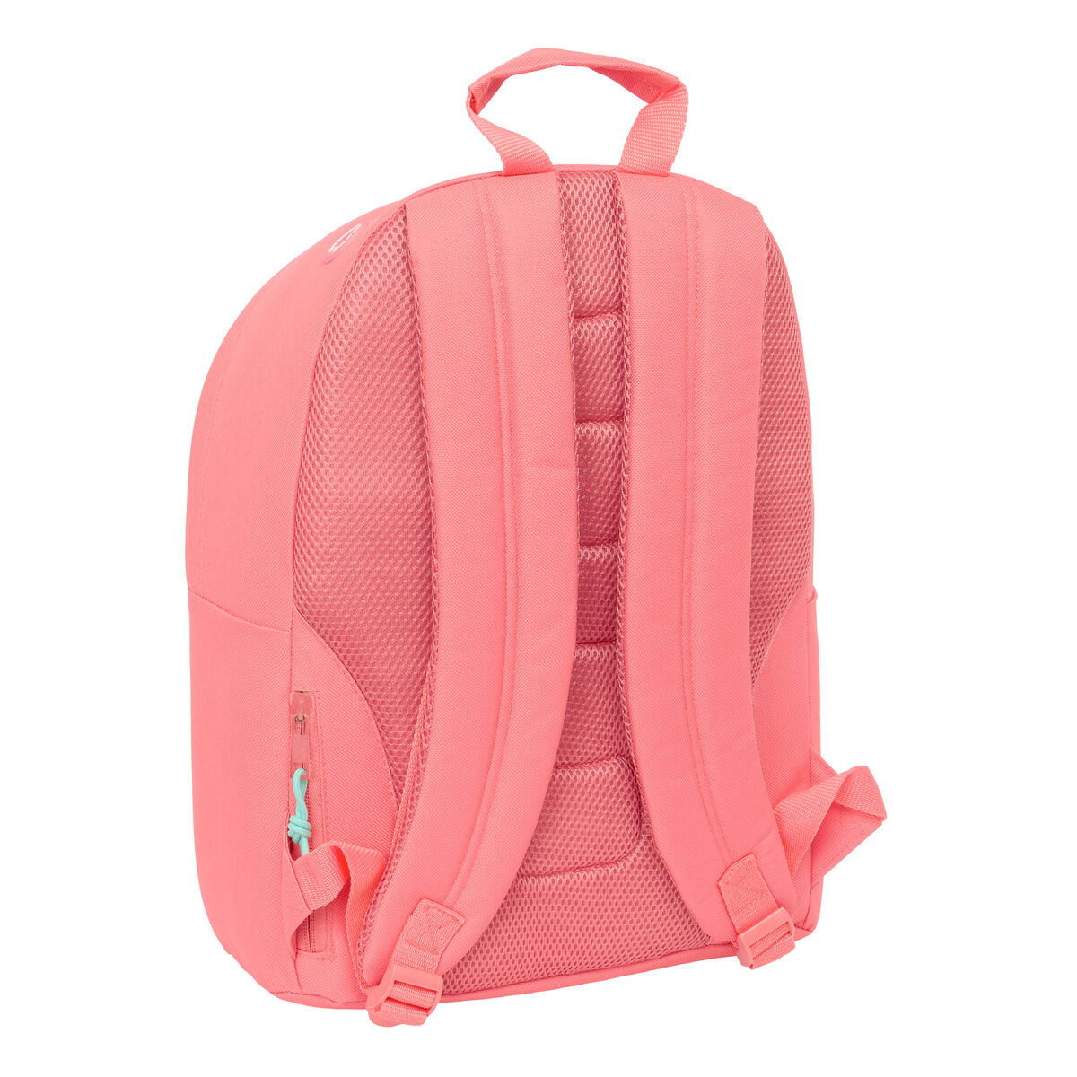 School Bag Benetton benetton basics Coral 31 x 41 x 16 cm