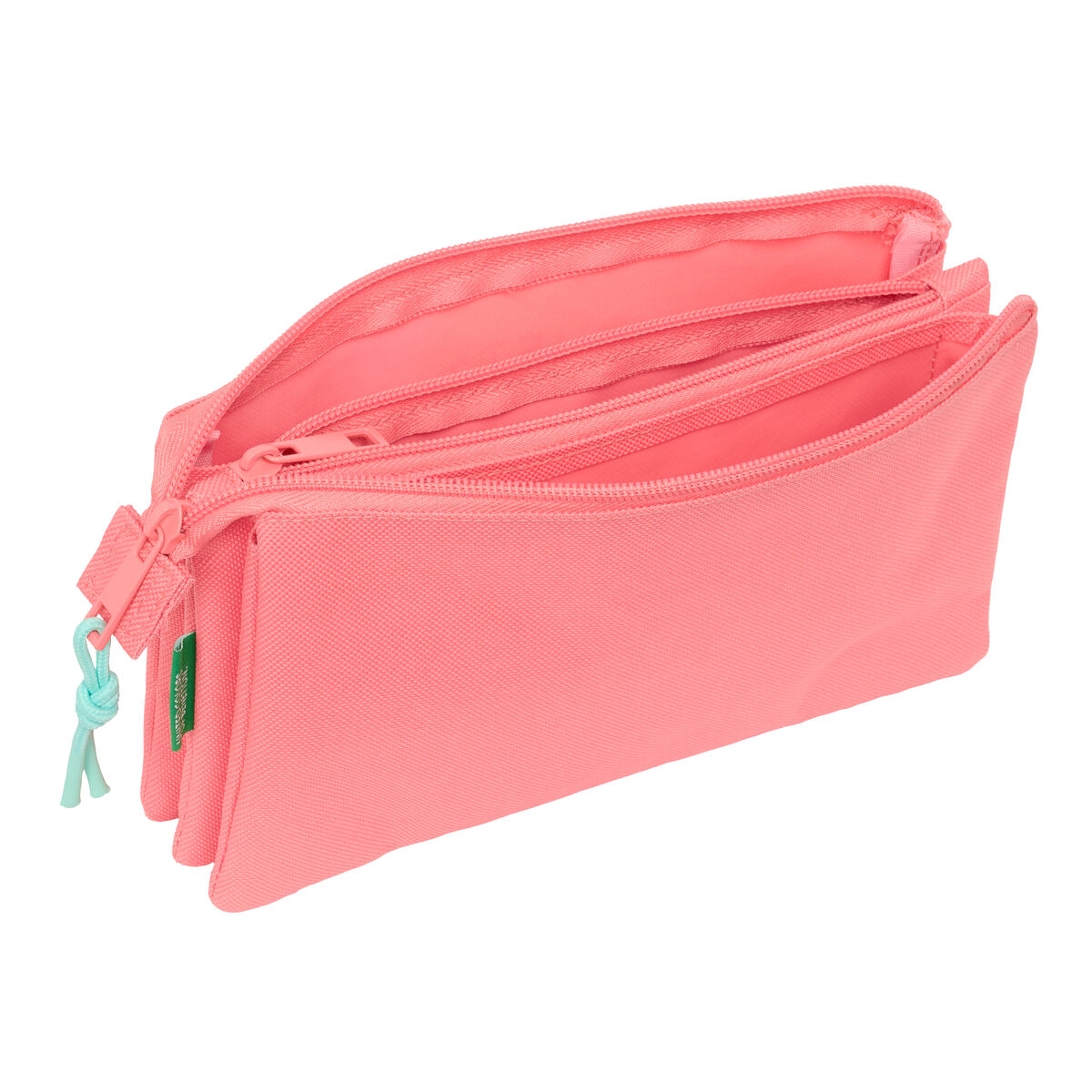 Holdall Benetton Coral Coral 22 x 12 x 3 cm