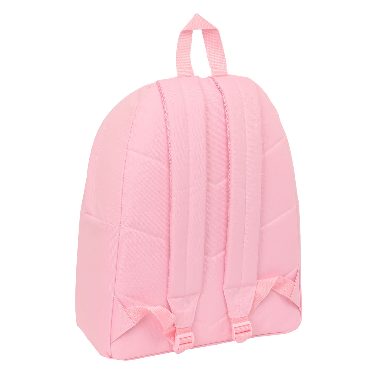 School Bag Benetton Rosa pastel Pink 33 x 42 x 15 cm