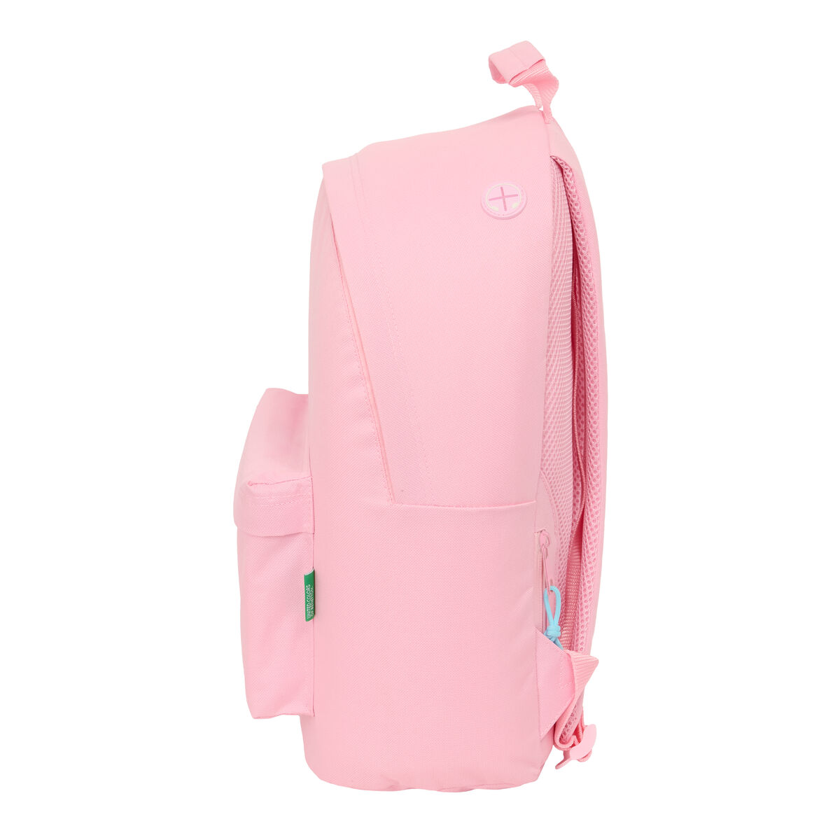 School Bag Benetton benetton basics Pink 31 x 41 x 16 cm