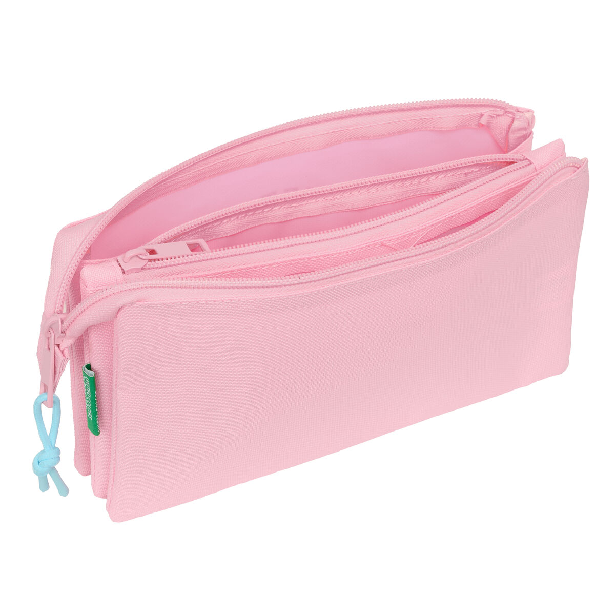 Holdall Benetton Rosa pastel Pink 22 x 12 x 3 cm