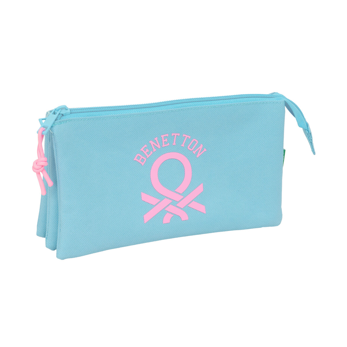 Holdall Benetton Celeste Sky blue 22 x 12 x 3 cm Holdall Benetton Celeste Sky blue 22 x 12 x 3 cm