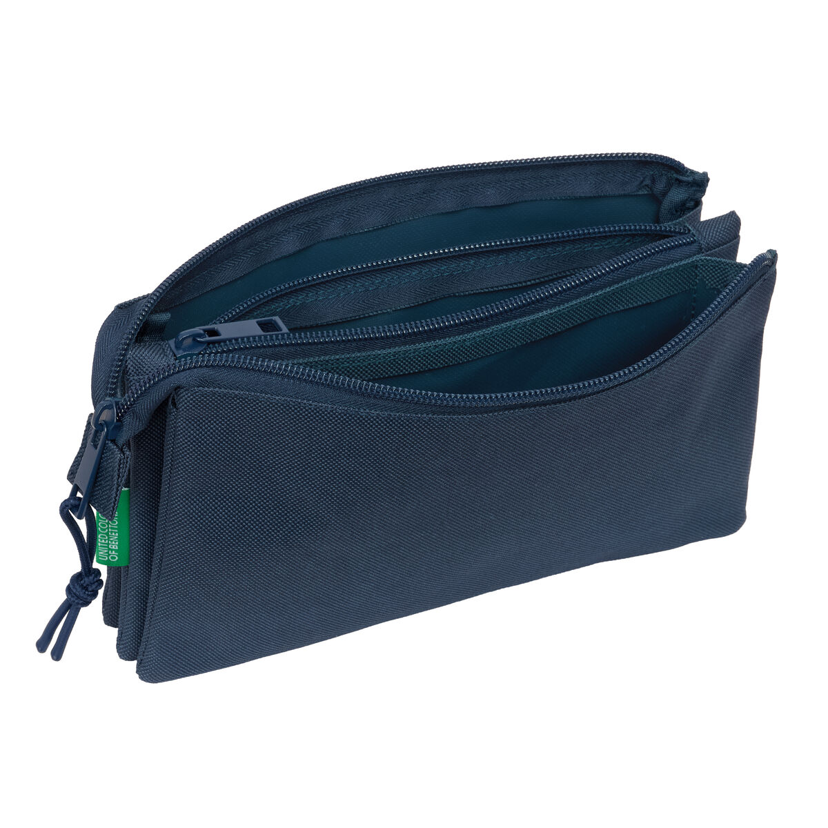 Holdall Benetton Antracita 22 x 12 x 3 cm