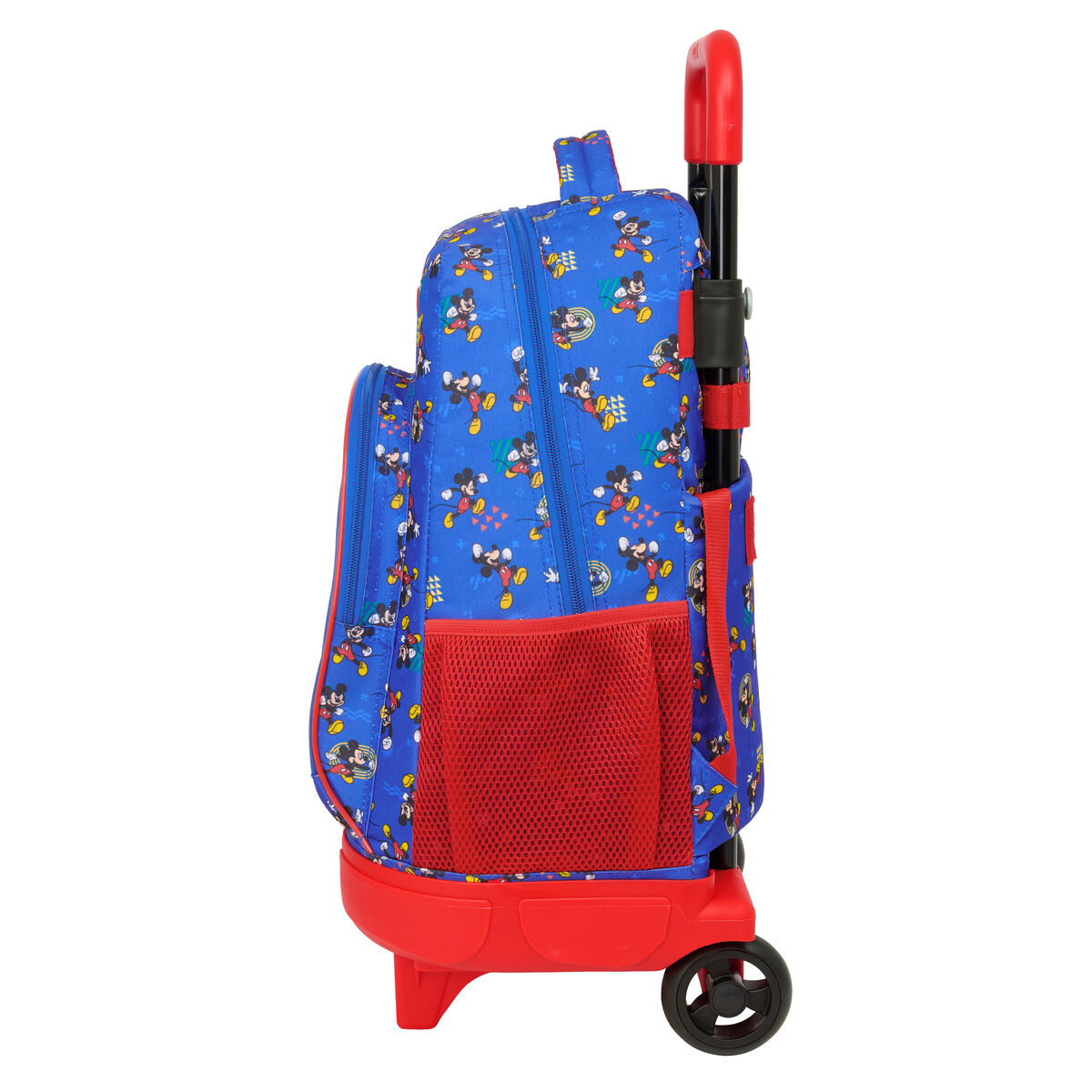 School Rucksack with Wheels Mickey Mouse Clubhouse Today Blue 33 x 45 x 22 cm