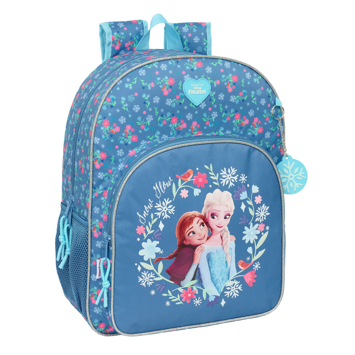 Schoolrugzak Frozen Blauw 33 x 42 x 14 cm