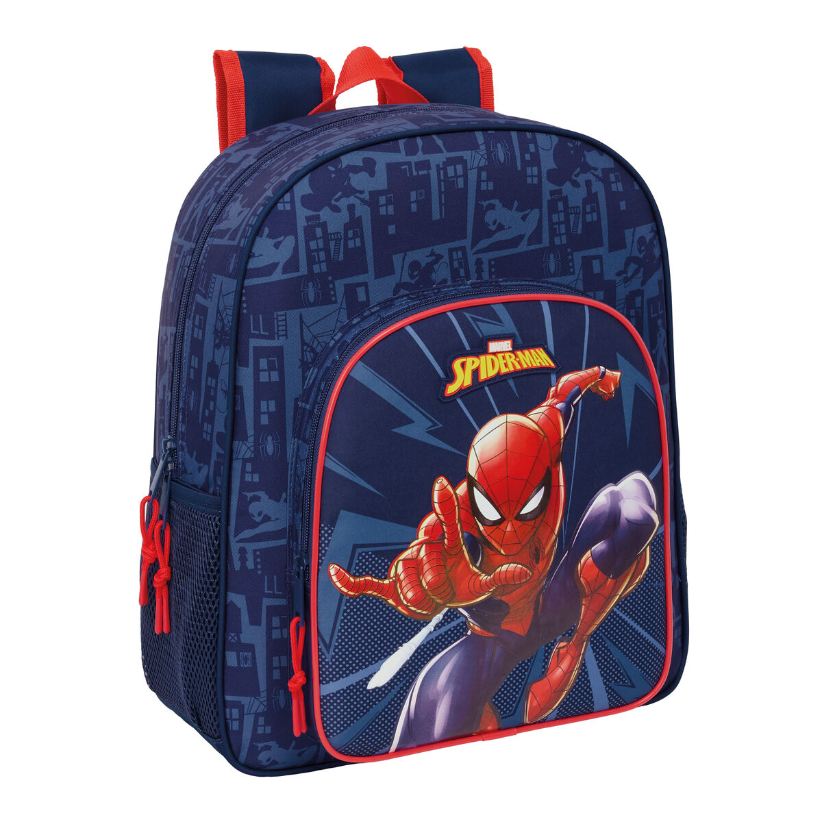 Schoolrugzak Spider-Man Blauw 32 x 38 x 12 cm