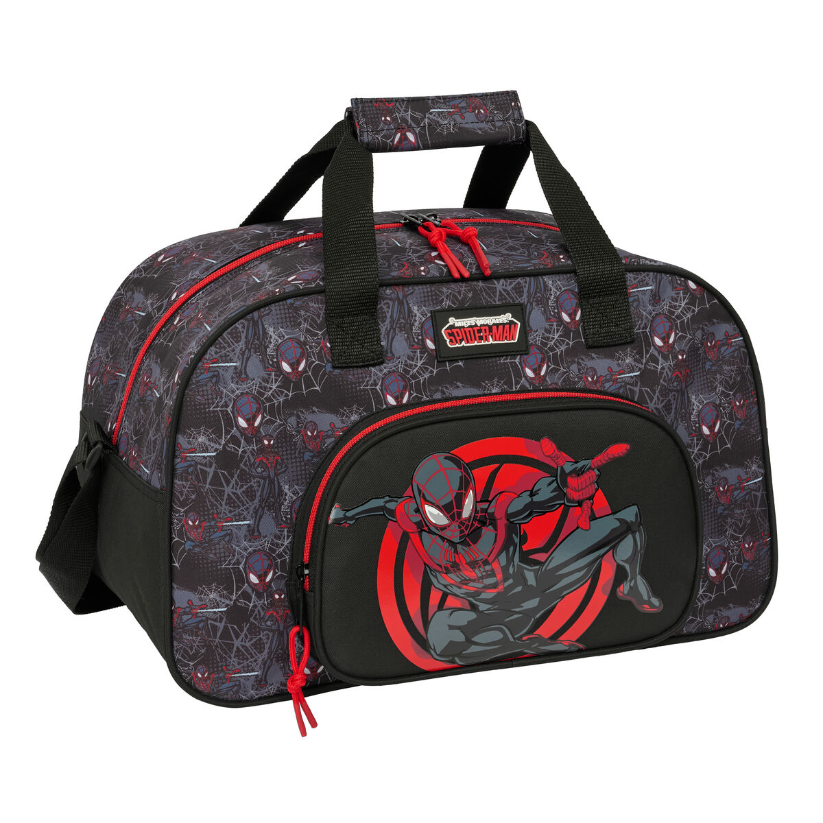 Sports bag Spider-Man Black 40 x 24 x 23 cm Sports bag Spider-Man Black 40 x 24 x 23 cm