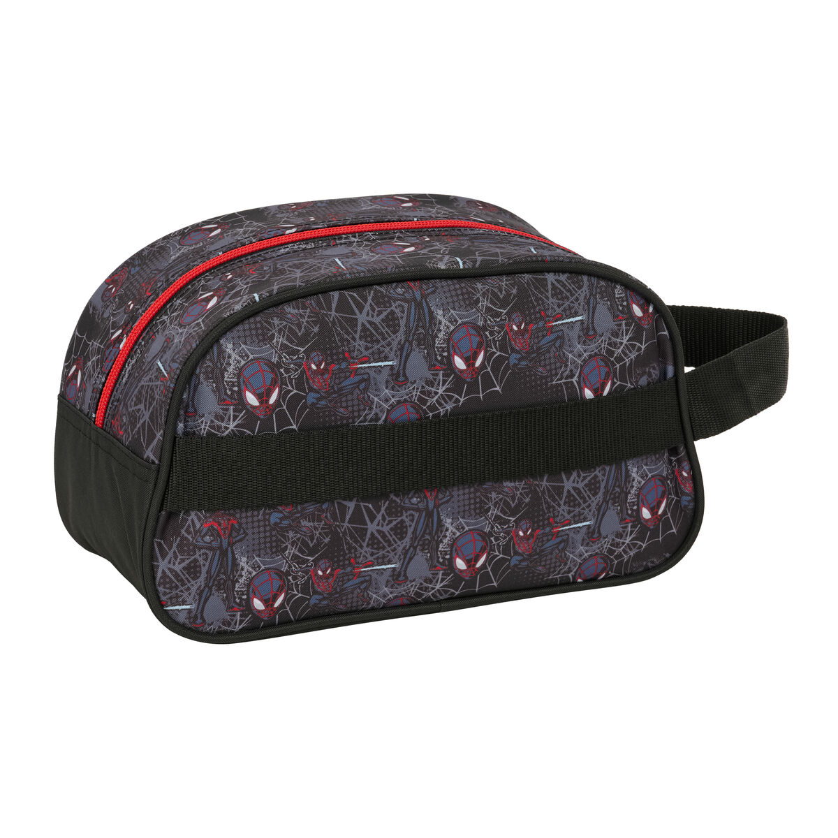 Reistasje Spider-Man Zwart 26 x 15 x 12 cm