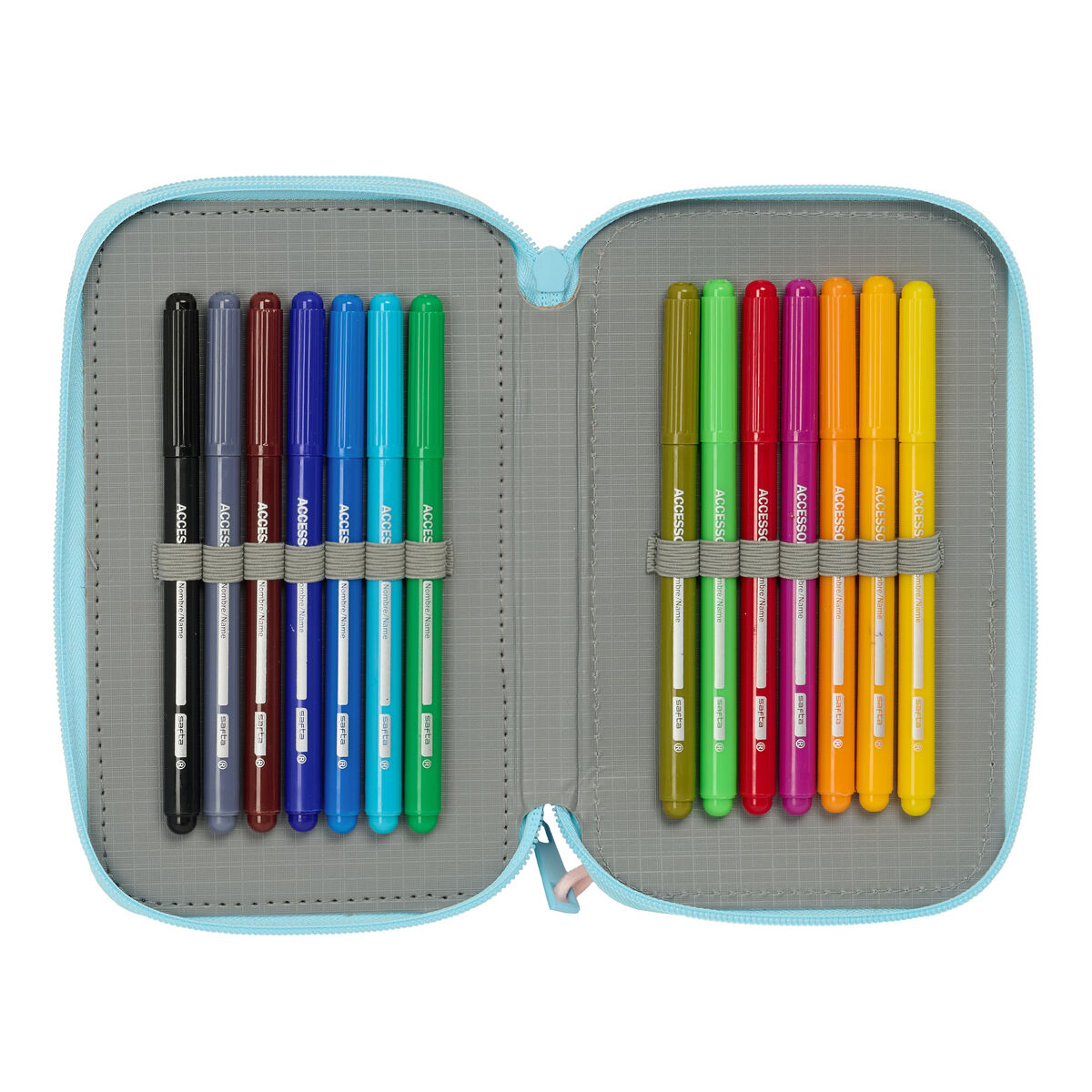 Holdall Lilo & Stitch Ohana Blue 12,5 x 19,5 x 5,5 cm 37 Pieces