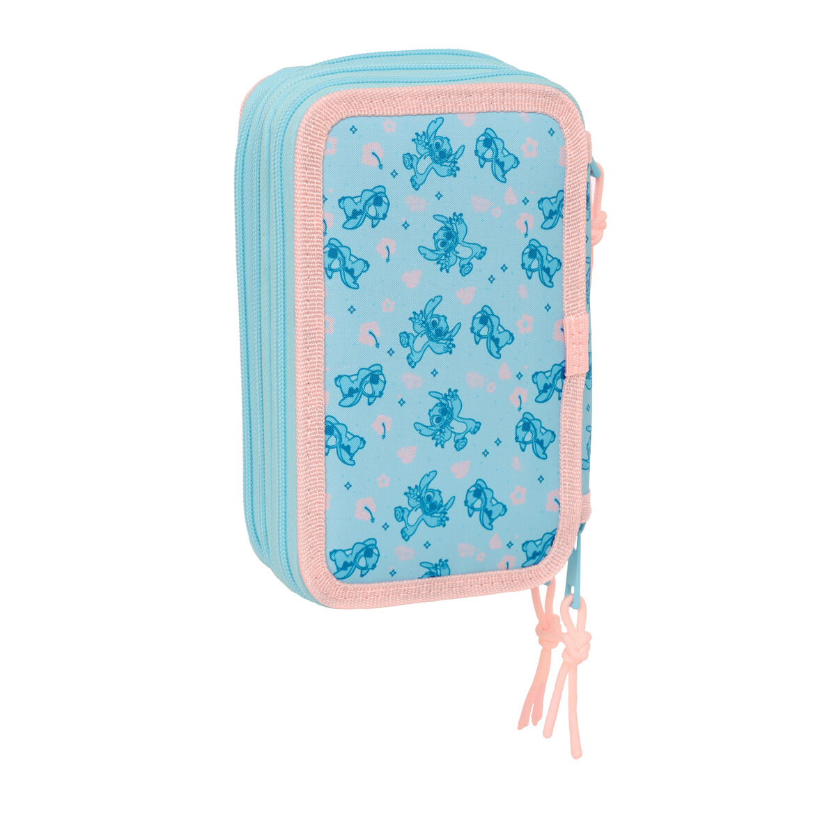 Holdall Lilo & Stitch Ohana Blue 12,5 x 19,5 x 5,5 cm 37 Pieces