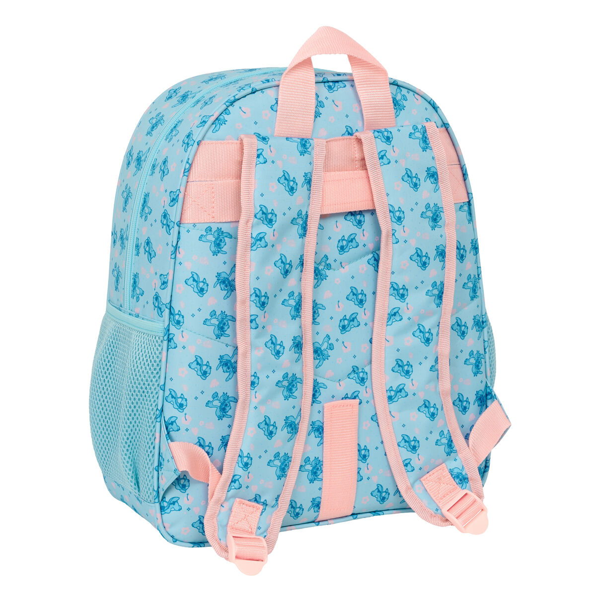 School Bag Lilo & Stitch Ohana Blue 32 x 38 x 12 cm