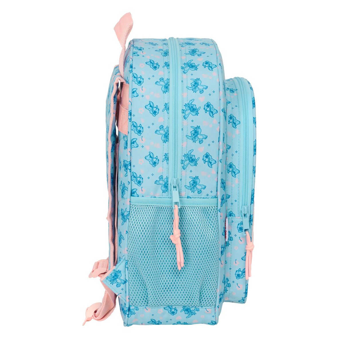 School Bag Lilo & Stitch Ohana Blue 32 x 38 x 12 cm