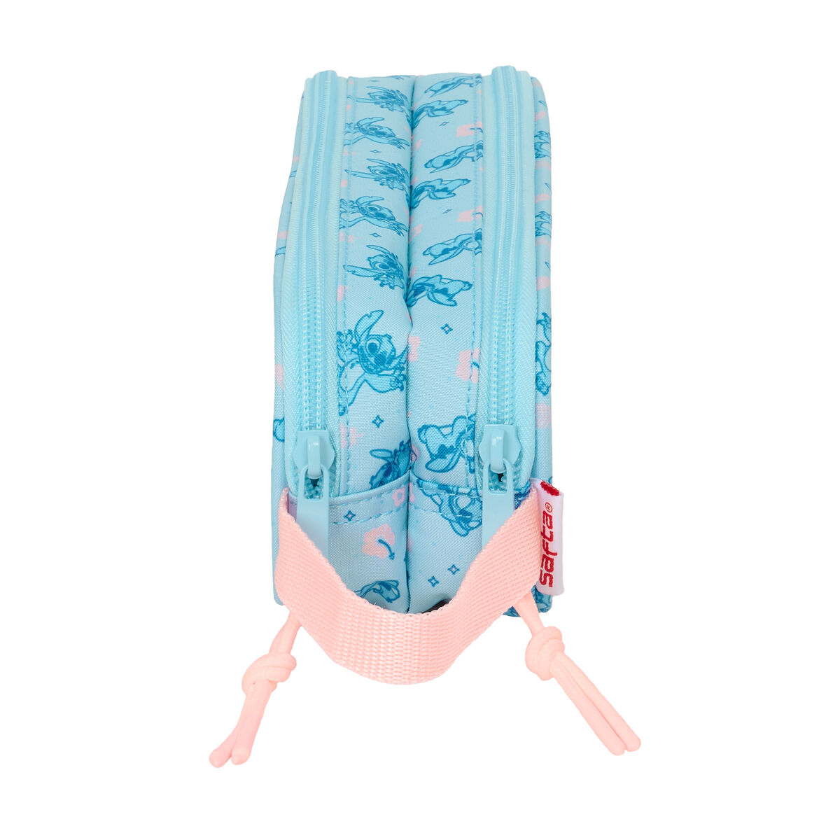 Holdall Lilo & Stitch Ohana Light Blue Light Pink 21 x 8 x 6 cm