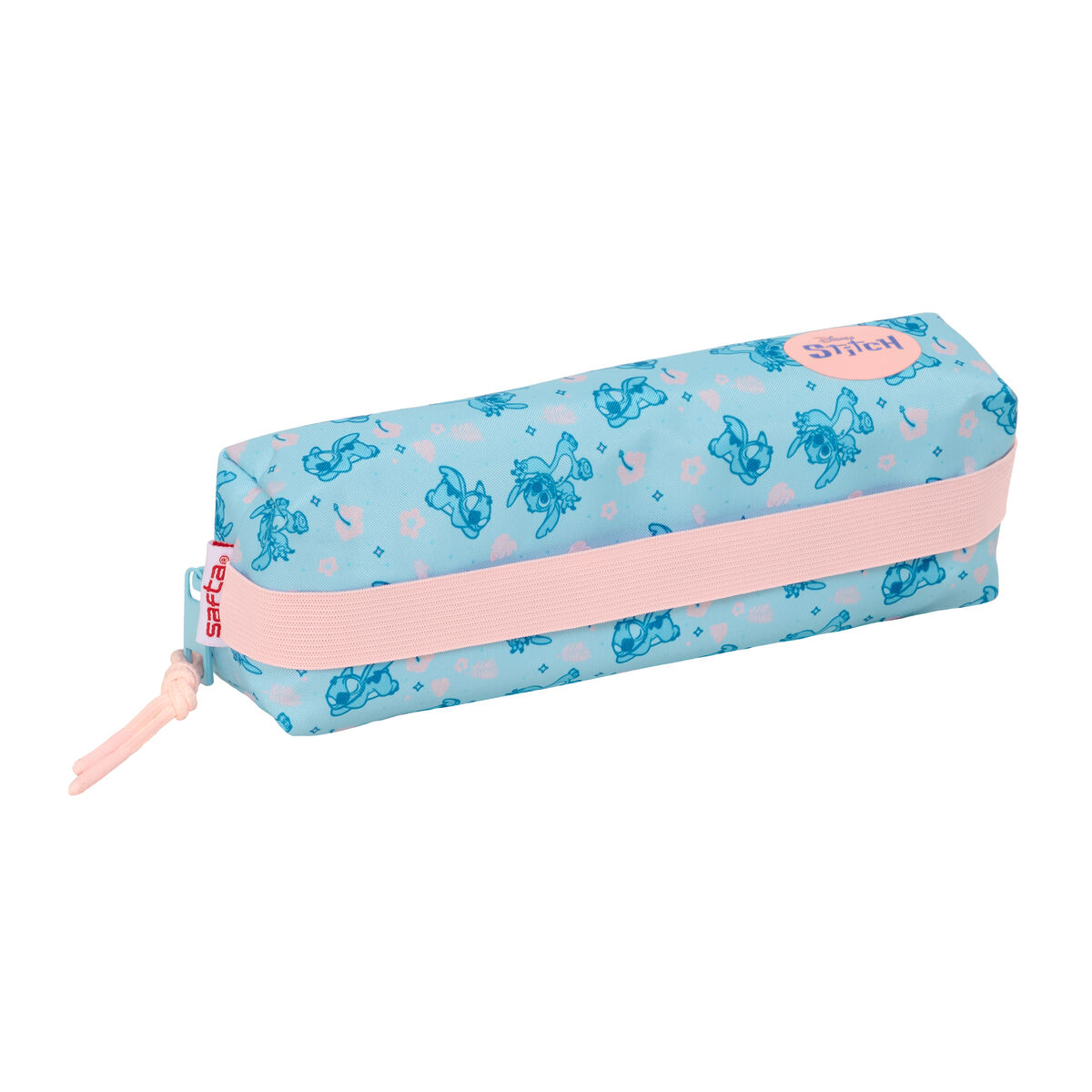Holdall Lilo & Stitch Ohana Light Blue Light Pink 22 x 4 x 7 cm