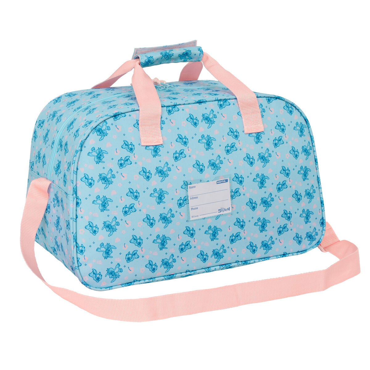 Sports bag Lilo & Stitch Ohana Light Blue 40 x 24 x 23 cm