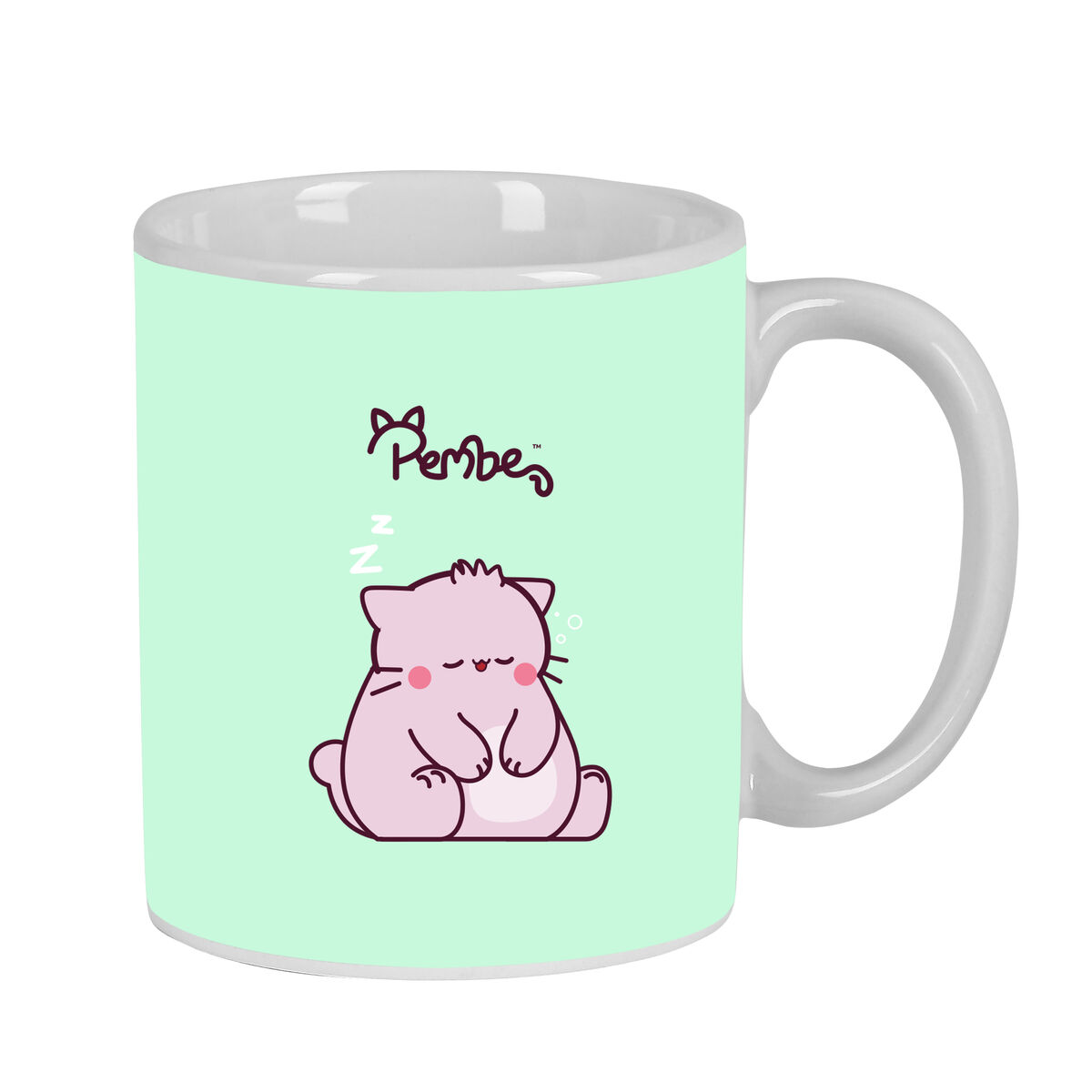 Mug Pembe The pink cat Multicolour 350 ml