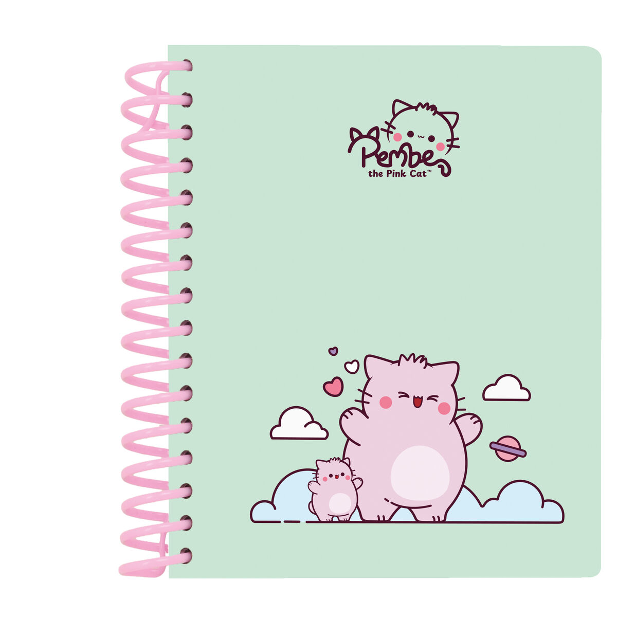 Notebook Pembe The pink cat Multicolour Notebook Pembe The pink cat Multicolour