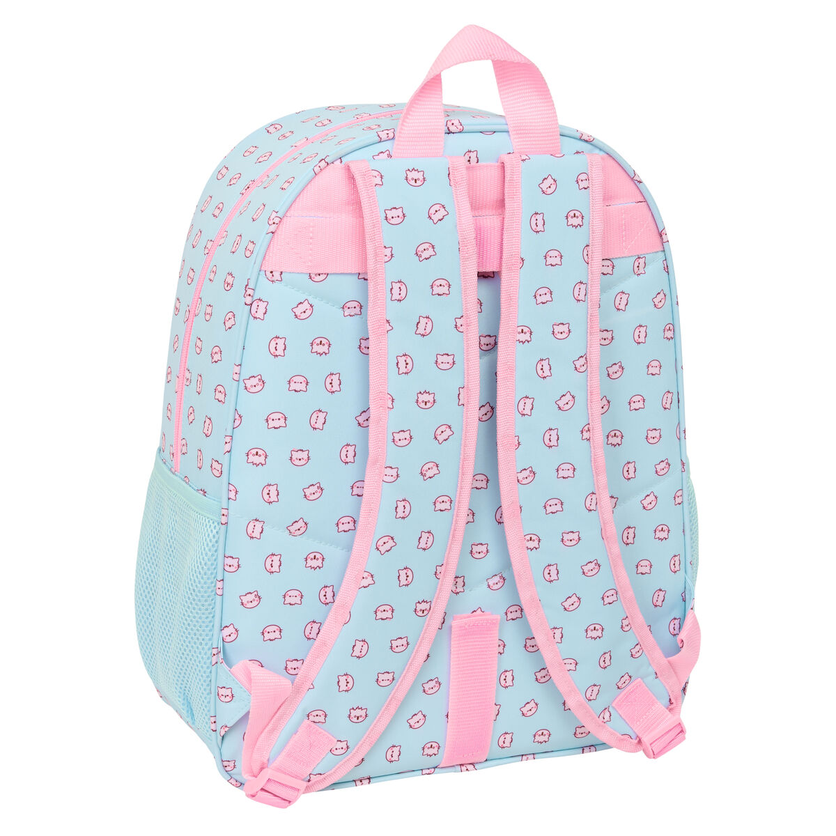 Rucksack Pembe The pink cat Multicolour 33 x 42 x 14 cm