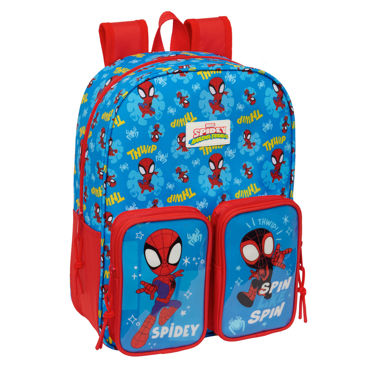 Schoolrugzak Spider-Man Blauw Rood 26 x 34 x 11 cm