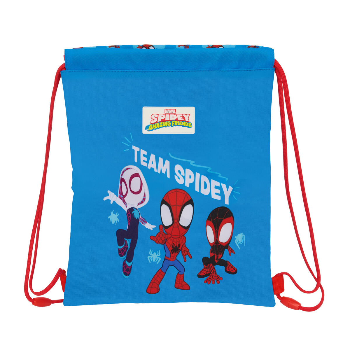 Rugtas met Koordjes Spider-Man Blauw Rood 26 x 34 x 1 cm