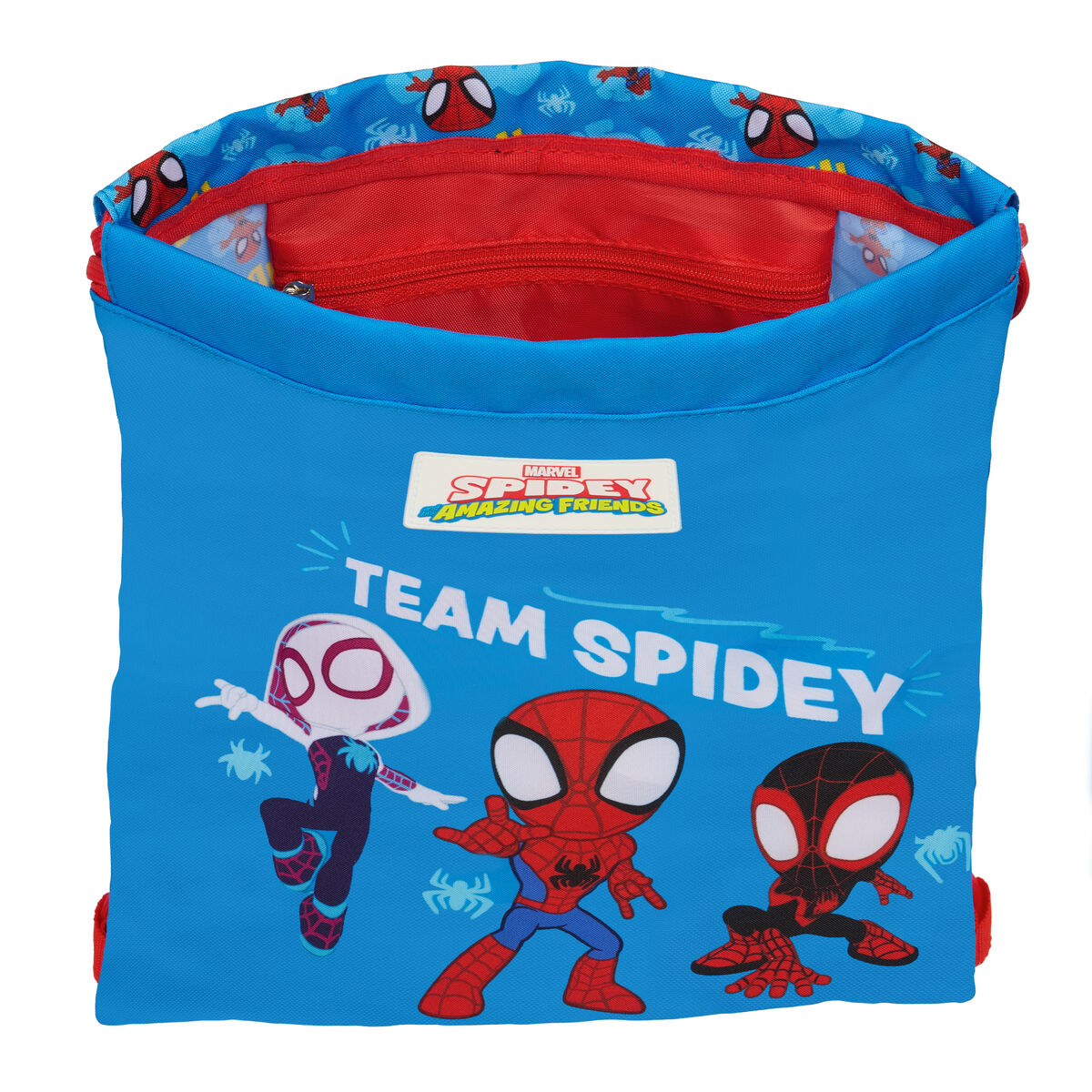 Rugtas met Koordjes Spider-Man Blauw Rood 26 x 34 x 1 cm