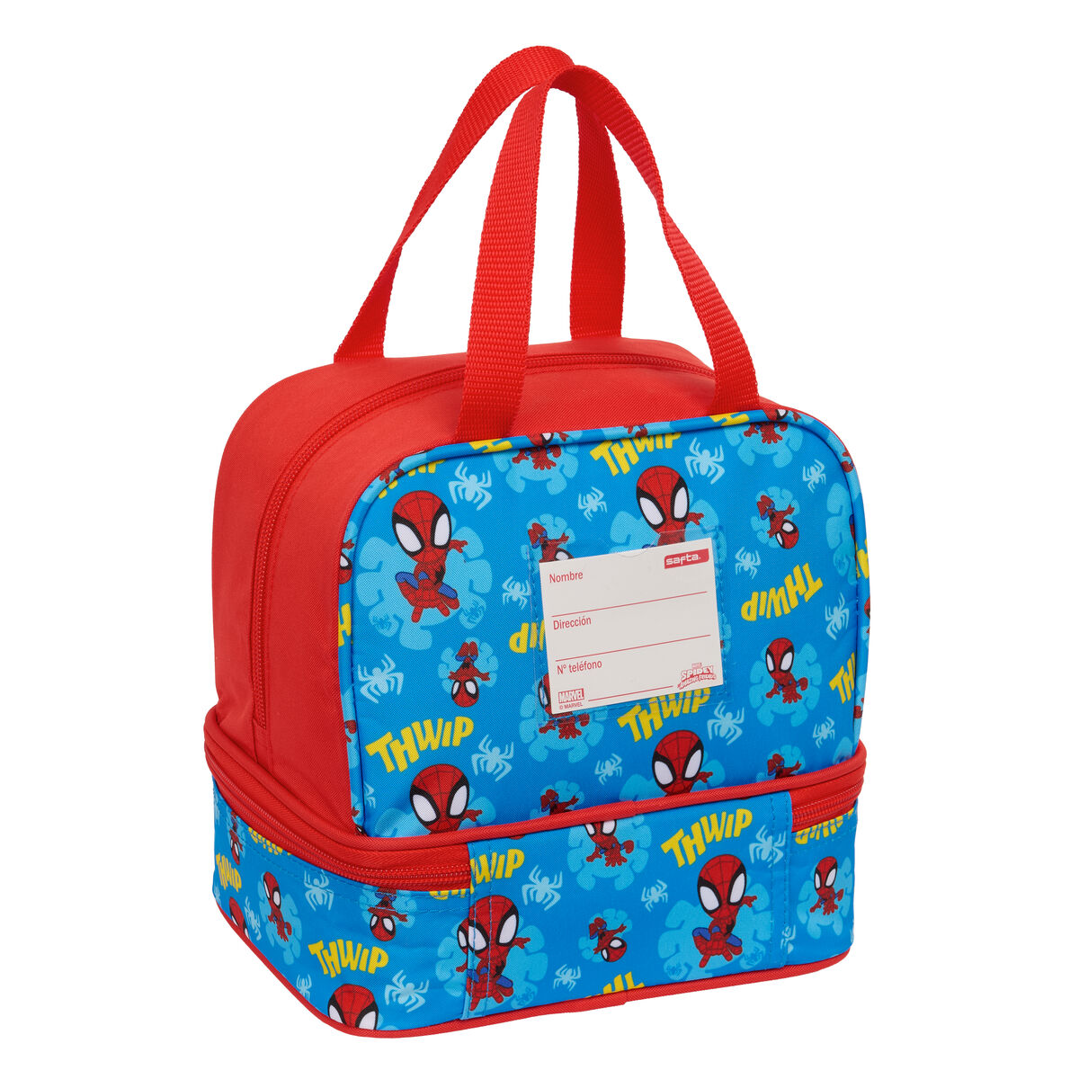 Lunchbox Spider-Man Blue Red 20 x 20 x 15 cm