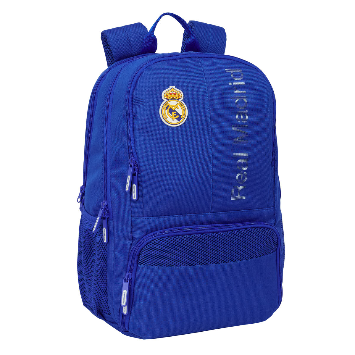 Schoolrugzak Real Madrid C.F. Blauw 30 x 42 x 17 cm
