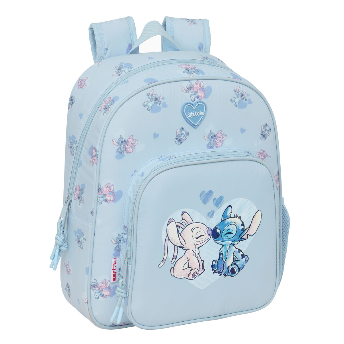 Schoolrugzak Lilo & Stitch Licht Blauw 28 x 34 x 10 cm