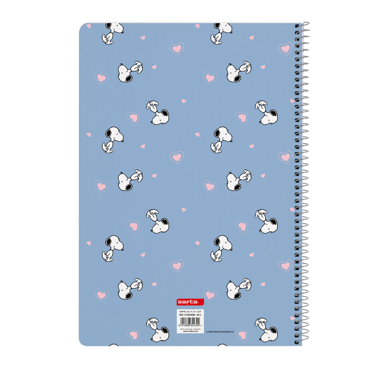 Notebook Snoopy A4 80 Sheets